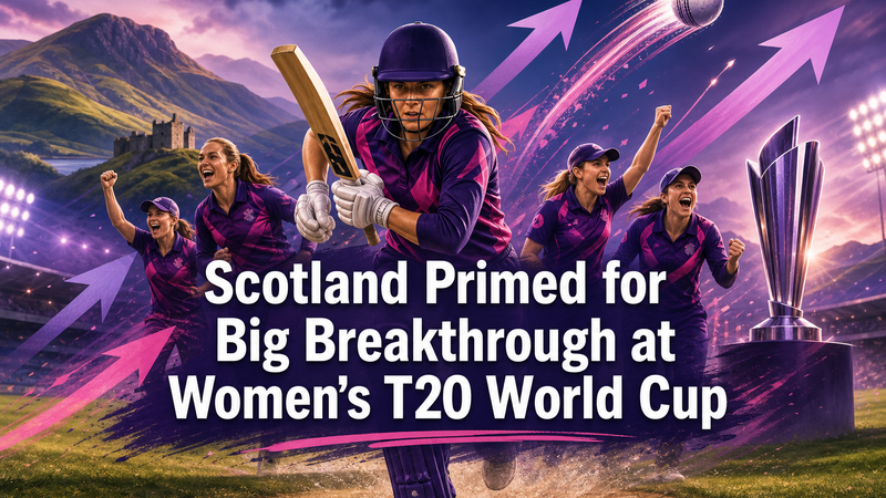 Illustration: Scotland women primed for a big breakthrough at the T20 World Cup